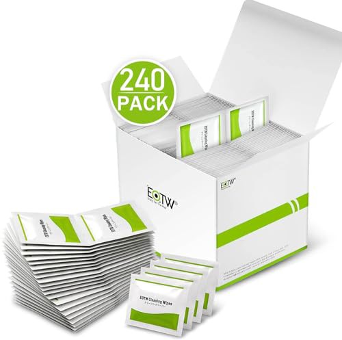 Screen Wipes Individually Wrapped,EOTW 240 Computer Screen Cleaner Wipes, Cleaning Wipes for Monitor/Laptop/iPad/Mobile Phone/LCD TV/Tablet PC/Keyboard Cleaning Kit