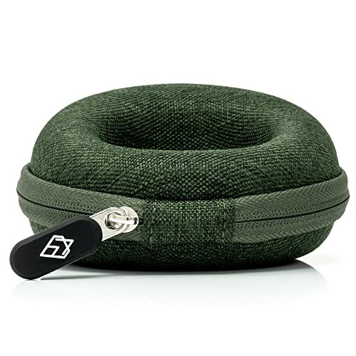 AKIELO Watch Case – Watch Travel Case with Cleaning Cloth and Gift Box – Fits Mens and Womens Wristwatches and Smart Watches up to 54mm 