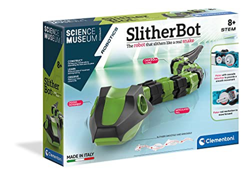 Clementoni Science Museum Slither Bot - Moving Snake Robot Toy for Kids, Educational STEM Learning Kit 