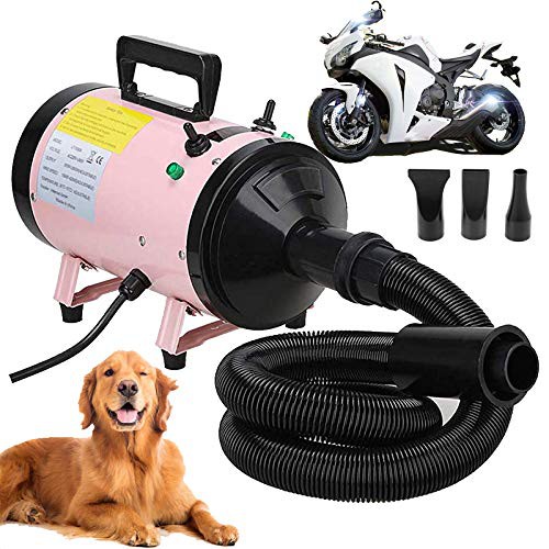 ZanGe Air Force Blaster Dryer Compact Car Motorcycle Dryer and Duster, Metro Dryer, Metro Air Force Blaster 2800W, Metro Blaster Dryer, Cat/Dog Professional Heater Blaster Blower