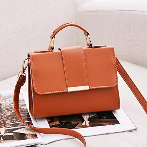 Cllym Summer Fashion Women Bag Leather Handbags PU Shoulder Bags Small Flap Crossbody Bags for Women Messenger Bags With Sale,2,20x15x6cm