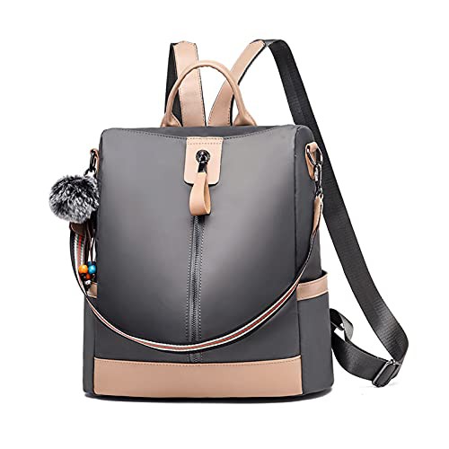 NICOLE & DORIS Women Backpack Lightweight Anti-Theft Travel Daypack Ladies Fashion Shoulder Bag Casual College Rucksack