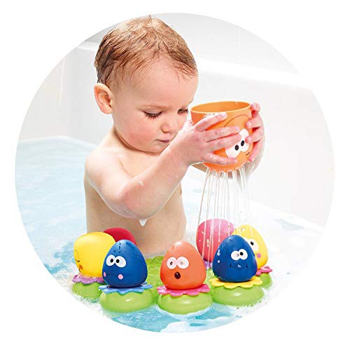 TOMY Toomies Octopals Number Sorting Baby Bath Toy Educational Water Toys For Toddlers Suitable For 1, 2 and 3 Years Old Boys and Girls