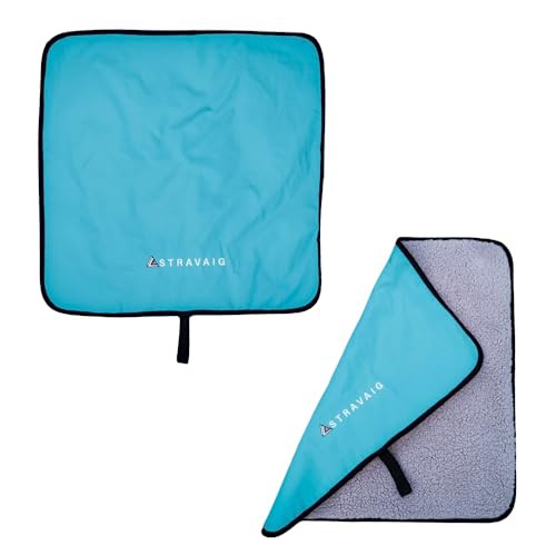 Waterproof Changing Mat for Outdoor Changing. Compact, Soft and Water Resistant Change Mat with Carry Strap for Water Sports and Outdoor Activities. 60CM x 60CM 