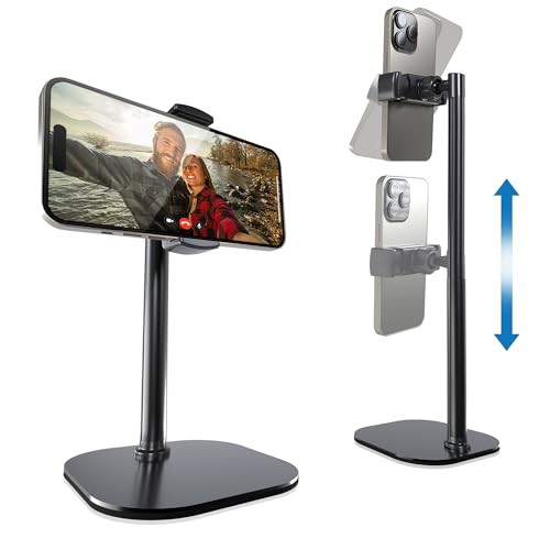 Cooper ChatStand - Height Adjustable Mobile Phone Stand for Desk | Mobile Phone Holder, Desk Phone Holder for Filming, Desk Phone Stand for Filming, iPhone Stand, Mobile Phone Accessories 