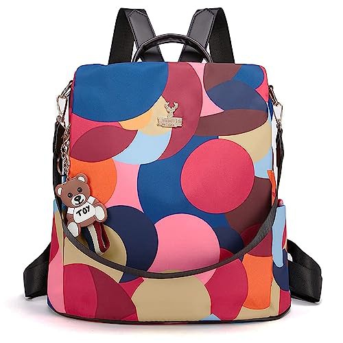 Woodland Leathers Anti-theft Back Pack Womans Ladies Backpacks Rucksack Bag For Women Shoulder convertible Backpack Handbags For Women with heavy duty zippers and waterproof lining 