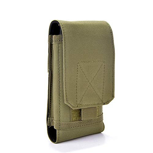 Universal Tactical Molle Holster Army Mobile Phone Belt Pouch edc Security Pack Carry Accessory Kit Waist Bag Case Compatible iPhone 13 PRO X XS Max XR 7 8 6/6s Plus Samsung Galaxy S10 S9 S8 Plus