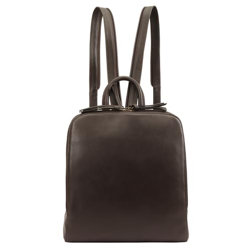 Lloyd Baker Women Genuine Leather Backpack Fashion Casual Daypack Travel Portable Shoulder Bag, GOA 