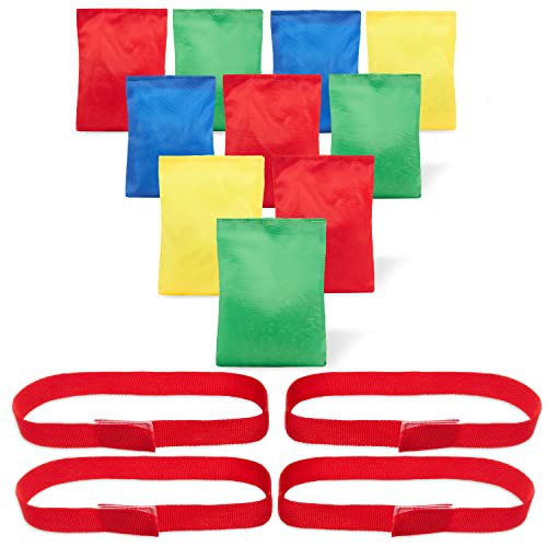 Outdoor Games Play Equipment for Kids Family Garden Toys Sports Day Kit Egg and Spoon Race Ring Toss Sack Race Bean Bags Snakes and Ladders 