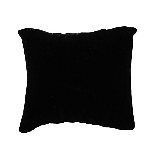 antianzhizhuang Velvet Pillow Bracelet Pillow Black Gray Jewelry Pillow Watch Bracelet Cushion Display Stand Jewelry Necklace Pillow Bag Platter Stand