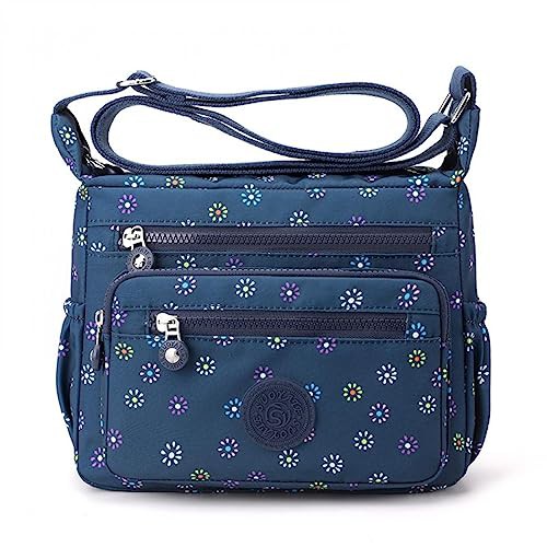 YYW Women Crossbody Bags Large Casual Travel Messenger Bag Multi Pocket Shoulder Bag for Walking Shopping Hiking Daily Use 