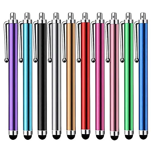 Stylus Pens for Touch Screens,10Pack Universal Capacitive Touch Screen Pens for iPad,Tablets,Samsung Galaxy,Smartphones,All Universal Touch Screen Devices