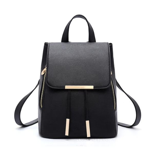nusrah Fashion Backpack For Womens Leather Rucksack Drawstring Lightweight Mini Casual Daypack for Ladies Handbag Satchel Travel Schoolbag 