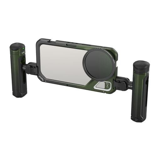 SmallRig x Brandon Li Mobile Video Kit for iPhone 15 Pro Max Co-design Edition with Wireless Quick Release Dual Handles VND Phone Filter and Filter Adapter for YouTube/Video Recording/Vlog - 4407