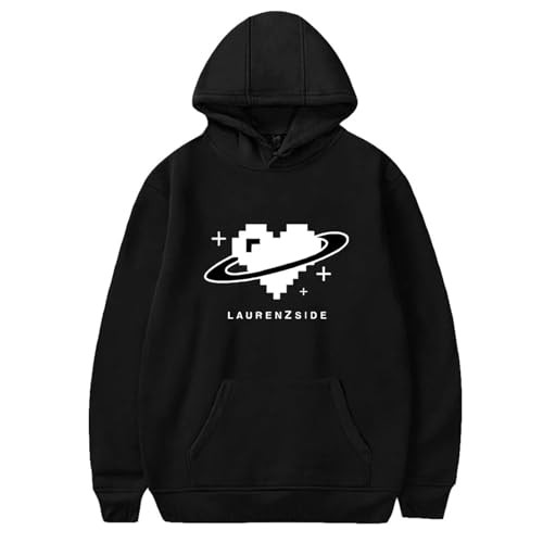 XFICSD Hoodies LaurenZside Sweatshirts Cartoon Print Casual Sportswear, Men and Women Loose Comfortable Long Sleeve Jackets Fashionable Hooded Tops