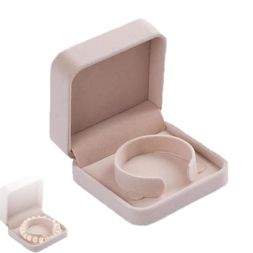 1 Pcs Velvet Bracelet Gift Boxes, bangle Box,bracelet Boxes,bracelet Gift Box Women, Boxes Bracelets Display Case for Engagement,Bracelet Gift Box for Bracelets,Watches,Necklaces bracelet box
