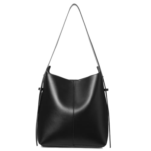 SENDEFN Bucket Bags for Women Leather Shoulder Bag Womens Bags，Stylish and Durable Handbags for Women