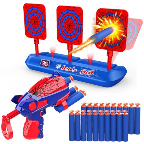 Toys for 3-9 Year Old Boys, Spider Toys 3-9 Year Old Boy Gifts Man Toys for Target for Nerf Guns Gifts for 3-9 Year Olds Boys Games Boys Toys Age 3-9 Christmas Xmas Gifts for Kids Stocking Fillers