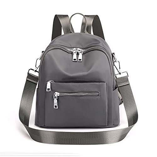 JIANLINST Women's Mini Backpack Purse Girls Fashion Shoulder Bags Water resistant Casual Daypack Rucksack Grey