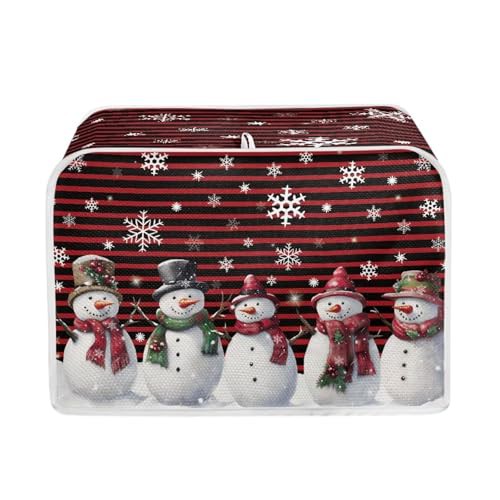 TOADDMOS Merry Christmas Snowman Stand Mixer Cover Kitchen Aid Mixer Protector Dustproof Covers fit All Tilt Head & Bowl Lift Models Mixers Kitchen Small Appliance