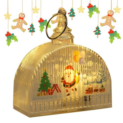 LED Christmas Ornaments, Universal Christmas Tree Decorations Small Bulbs, Small Christmas Lights Light Up Decorations, Reusable Car Pendant Home Decoration Flexible Christmas Pendant Decoration