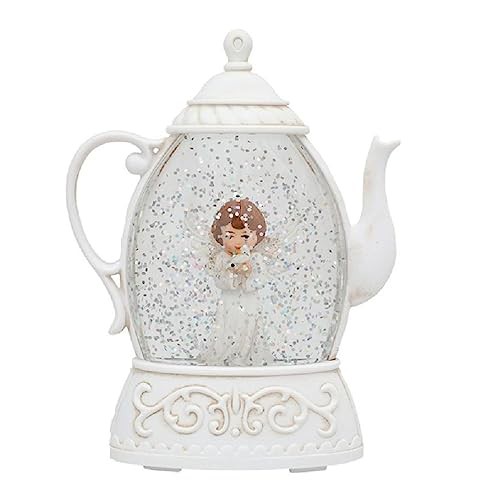 Creative Christmas Water Kettle Water Injections Sequins Ornament Decoration and Night Lighting Water Kettle
