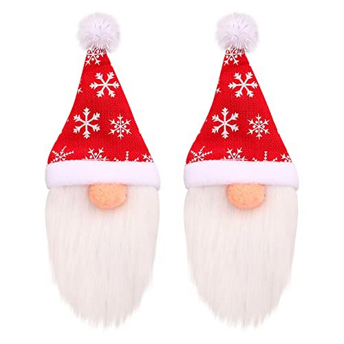 AKTOUR Christmas Bags for Wine Red Wine Set Red Wine Bottle Set Dining Table Home Decoration Supplies Faceless Old Man Party Decoration Supplies Wine Glasses Edge 