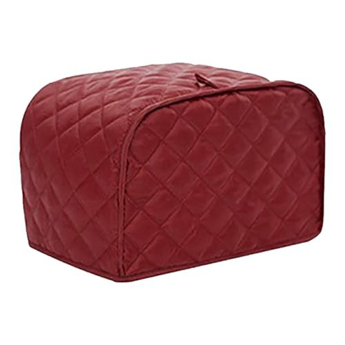 Toaster Cover 4 Slice, Bread Machine Dust Protection Cover - 4 Slice Toaster Cover, Dust-Proof Bakeware Protector | Home Kitchen Washable Appliance Covers for Most 4 Slice Long Slot