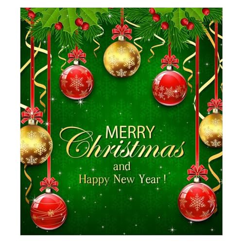 Rurunklee Christmas Dishwasher Cover,Happy Christmas Dishwasher Magnet Sticker | Kitchen Appliance Magnet Decal, Dish Washer Door Decoration for Home Business