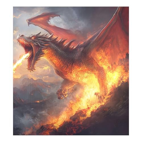 Animal Soaring Over Waterfall Dishwasher Magnetic Covers Refrigerator Panels Kitchen Cabinet Decor Wash Machine Fridge Panel Decal for Kitchen Appliance, 26" x 23"